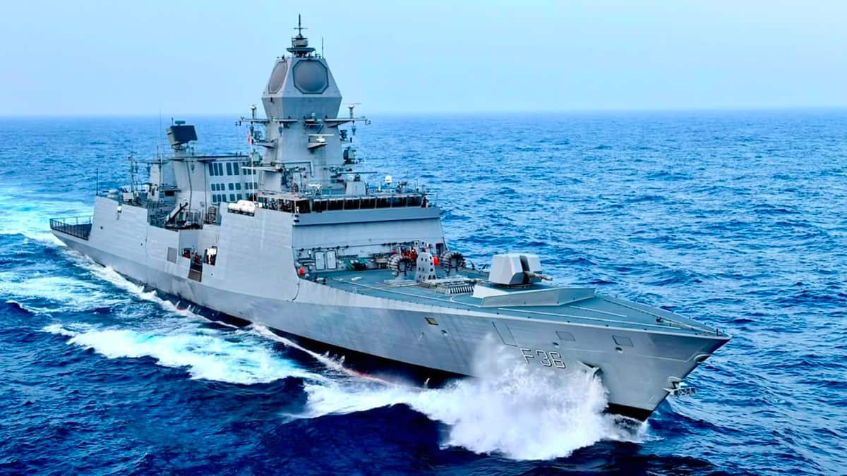India's maritime power gets a boost as PM Modi inducts three indigenous naval vessels