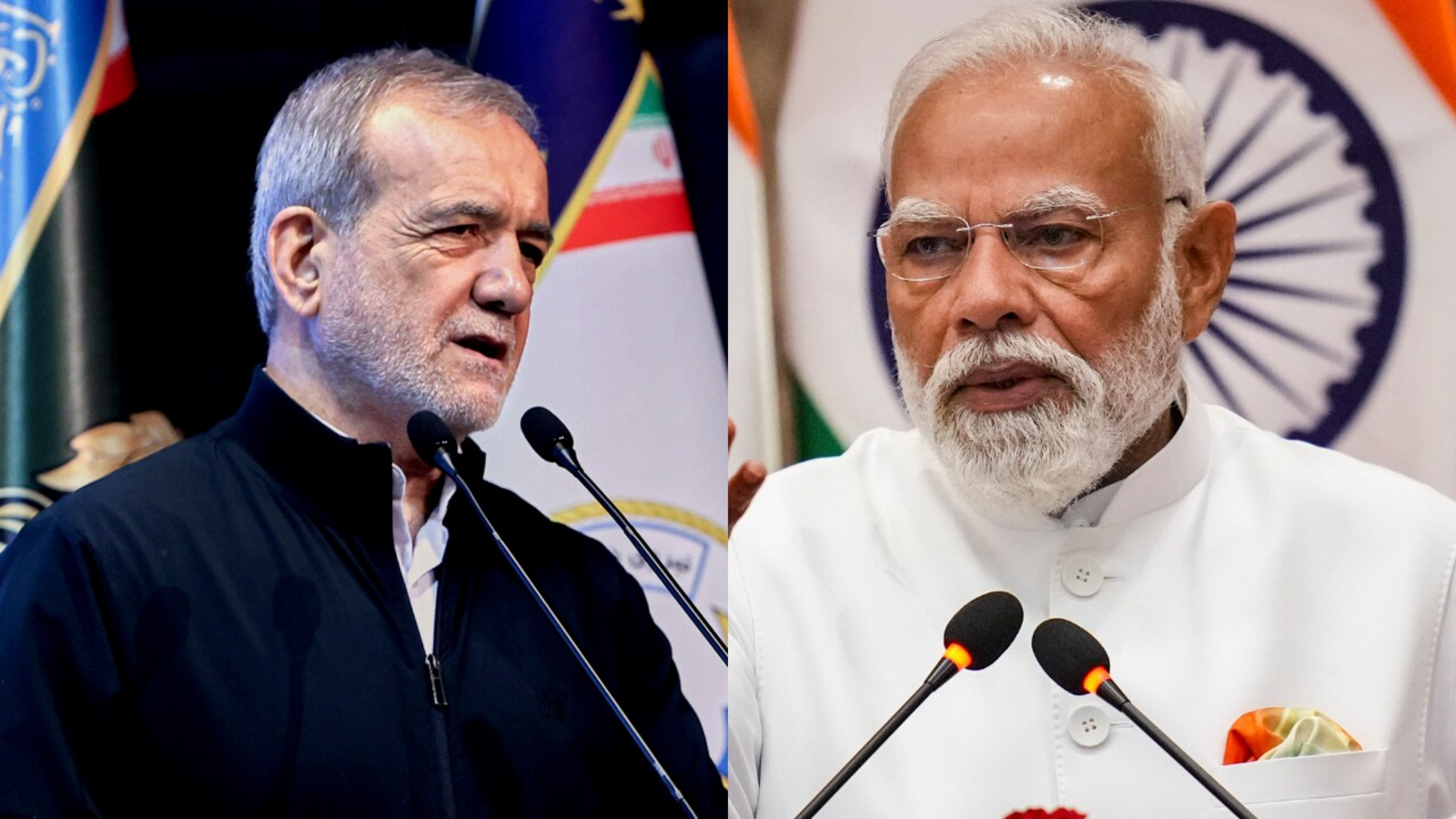 PM Modi speaks with Iran President Pezeshkian; India backs lasting peace in West Asia