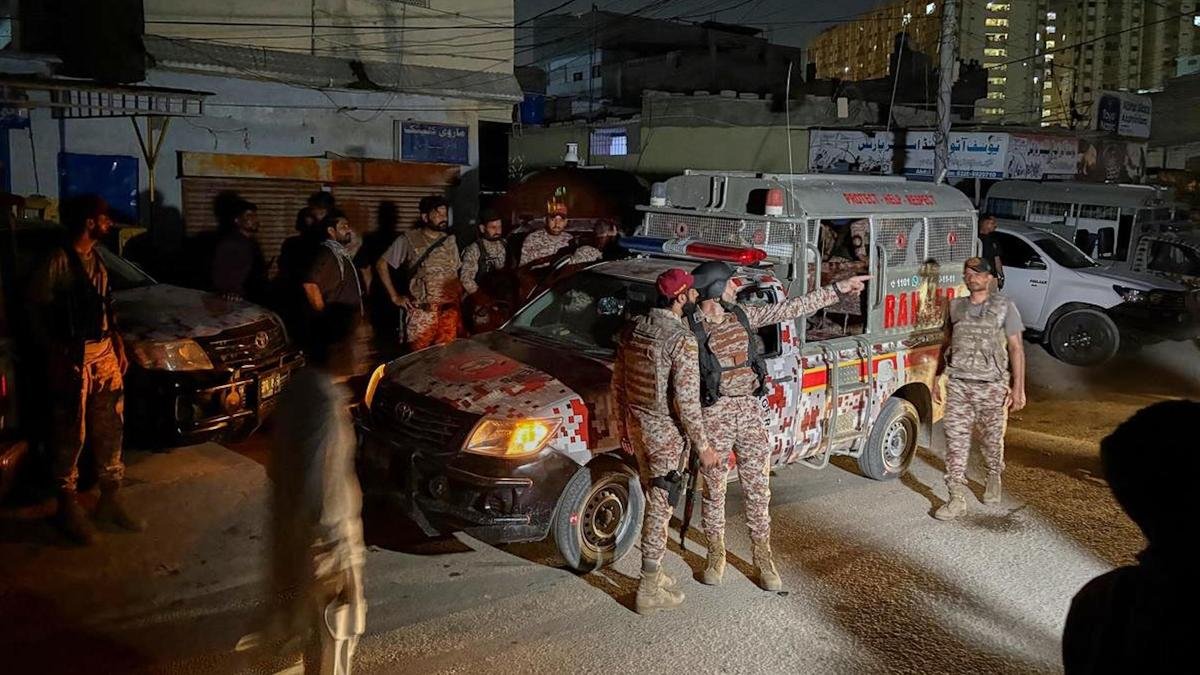 Terrorists storm paramilitary headquarters in Pakistan’s Karachi; three personnel killed