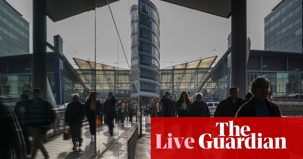 UK living standards fall despite fastest growth in G7 – business live