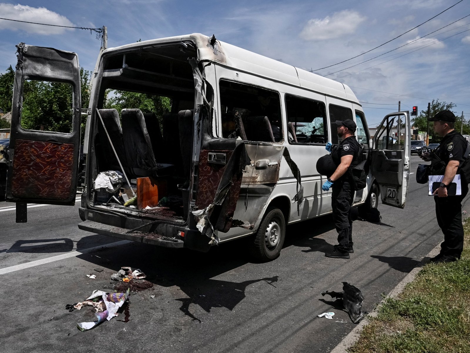 Russian missile and drone attacks kill at least eight in Ukraine