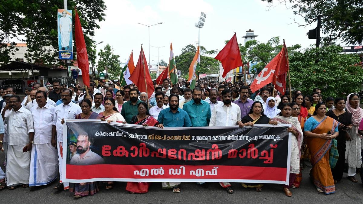 Opposition to step up protest against ruling BJP at Thiruavananthapuram Corporation