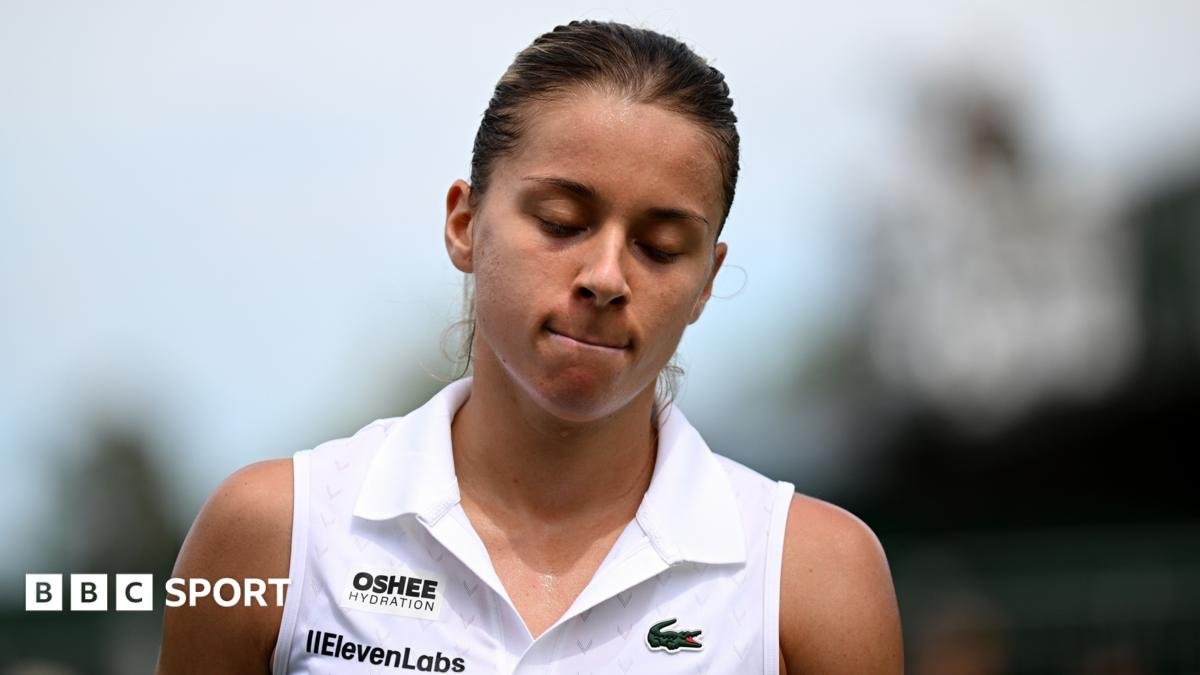 Chwalinska slips on match point - then suffers defeat