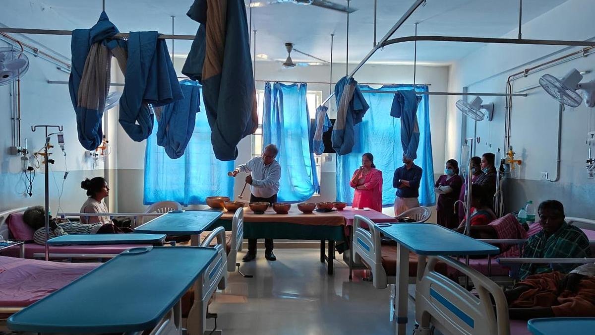 At Kidwai’s palliative care ward, sound therapy offers moments of comfort beyond treatment