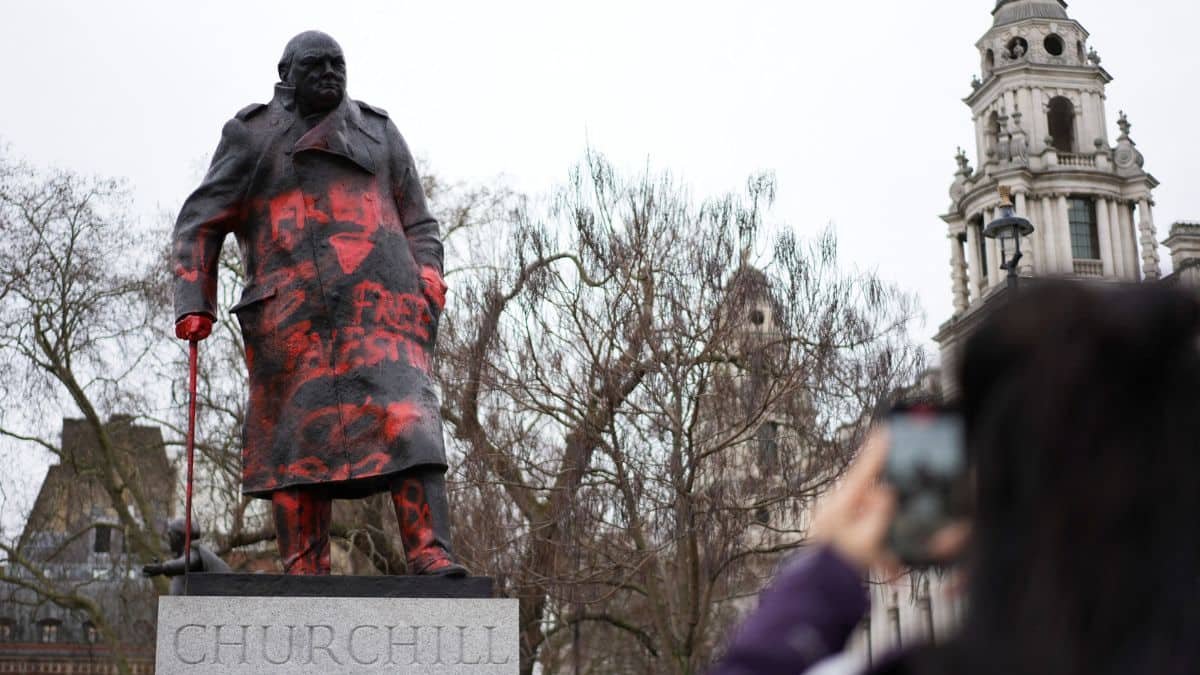 London’s National Portrait Gallery just removed Winston Churchill’s display. What is the India connection?