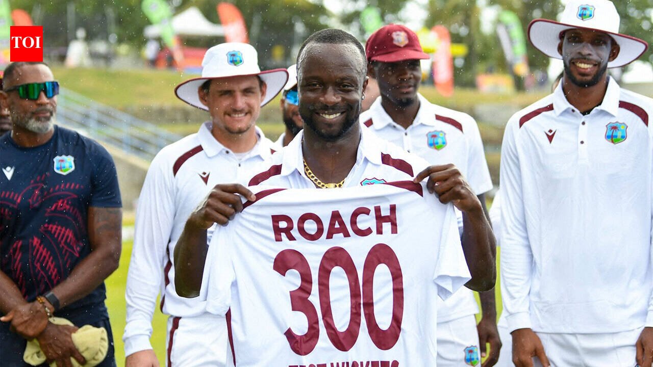 Kemar Roach joins West Indies legends as hosts script record Test win over Sri Lanka