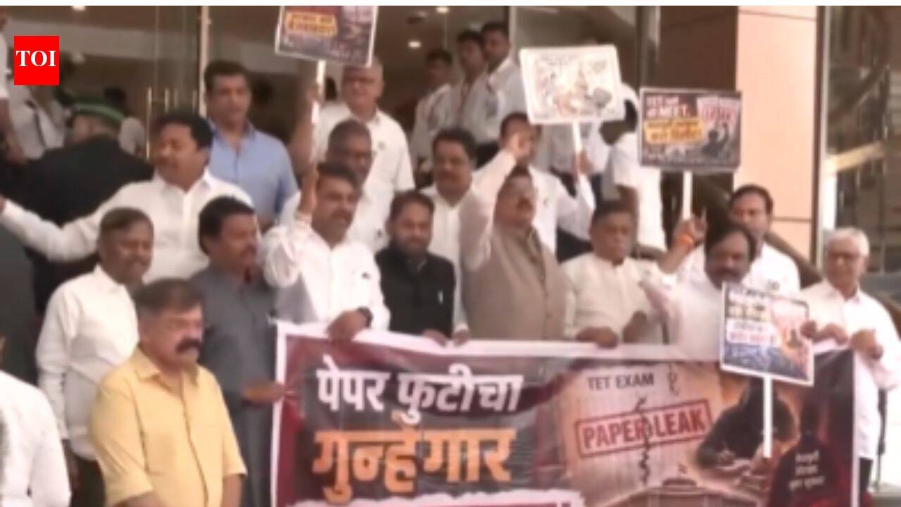 Maharashtra TET paper leak: Uproar in Assembly as opposition demands education minister's resignation, walks out