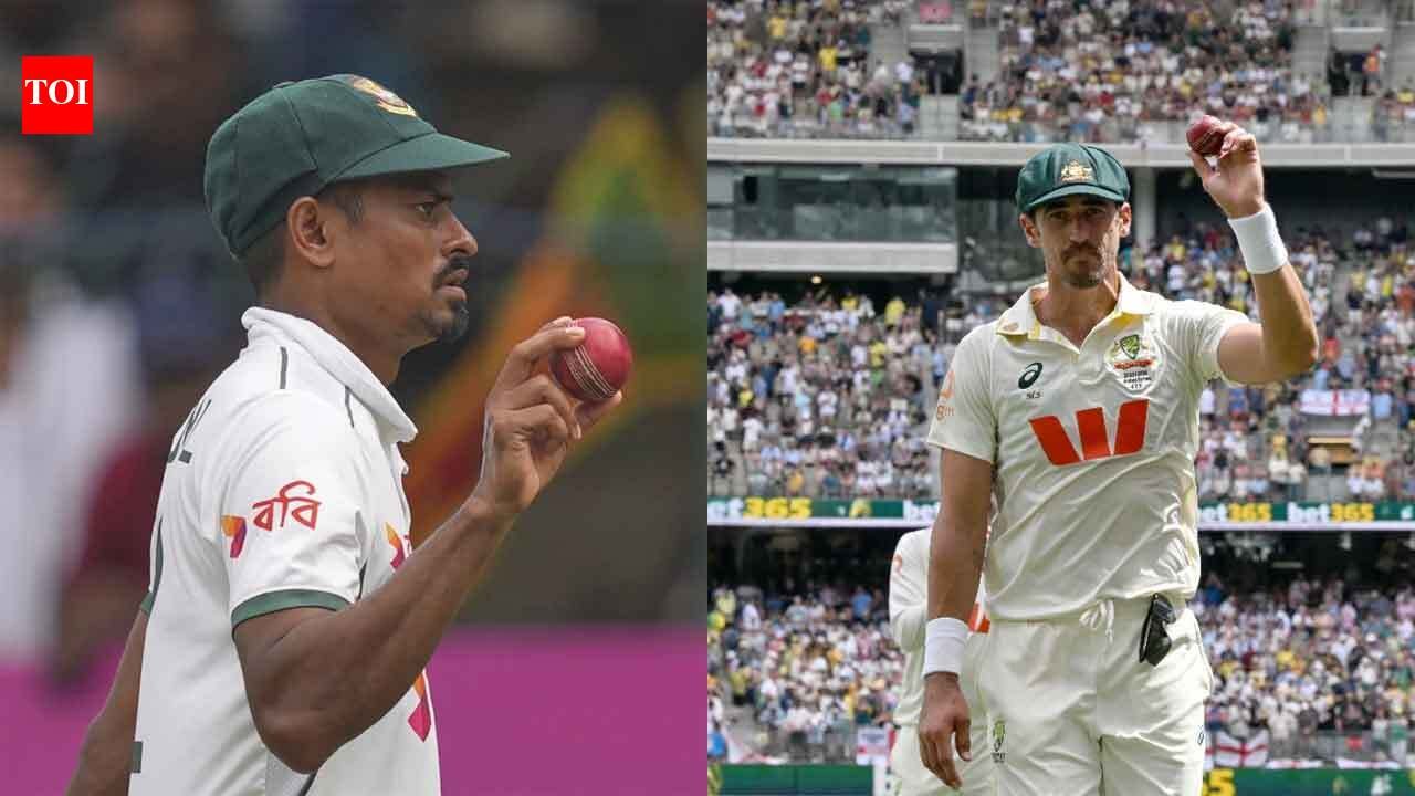 Bangladesh's Taijul Islam breaks Mitchell Starc's record, enters all-time ...