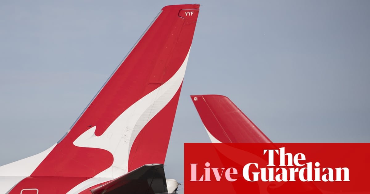 Australia news live: Qantas apologises for four-hour wait on Sydney tarmac; Nine newspapers announce redundancies