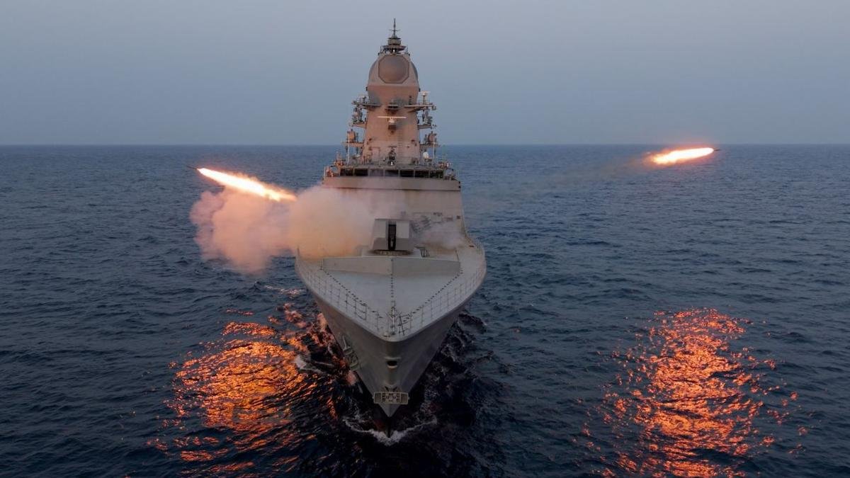 INS Mahendragiri commissioned; Defence Minister says future wars will still be won by resolve and soldiers, not just AI