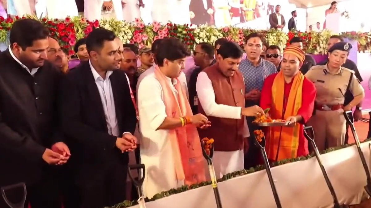 Foundation laid for Adani Group’s defence factory in M.P.’s Shivpuri