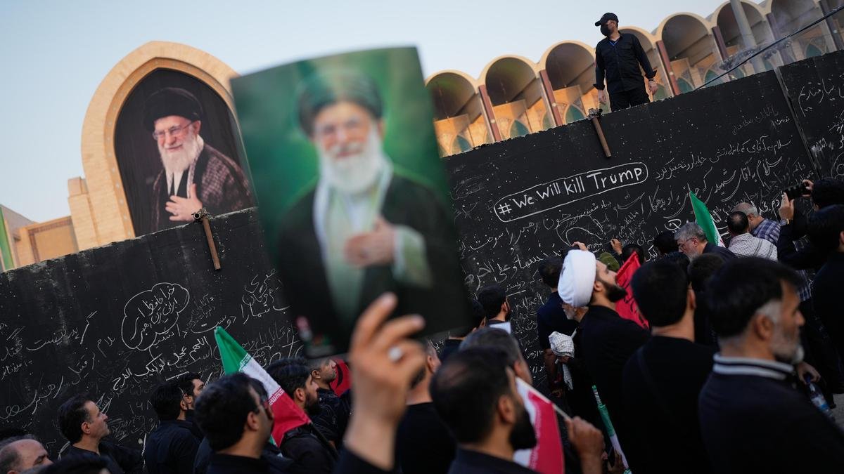 West Asia War LIVE: Body of Khamenei arrives in holy city ahead of procession