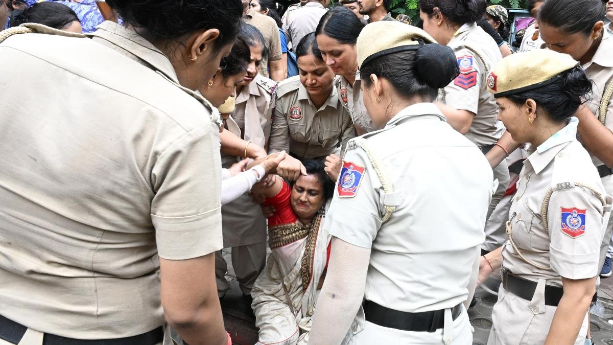 CJP protest in Delhi LIVE: CJP spokespersons Ashutosh Ranka and Sourav Das to meet Health Minister J.P. Nadda.