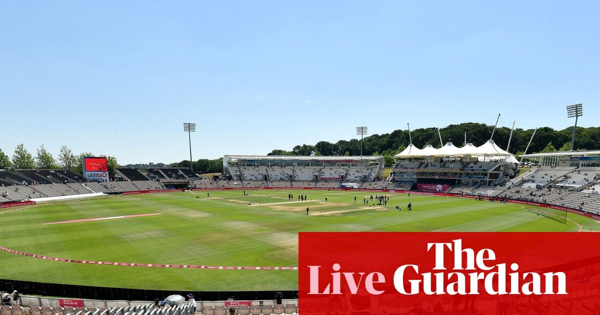 England v India: fifth men’s T20 international – live