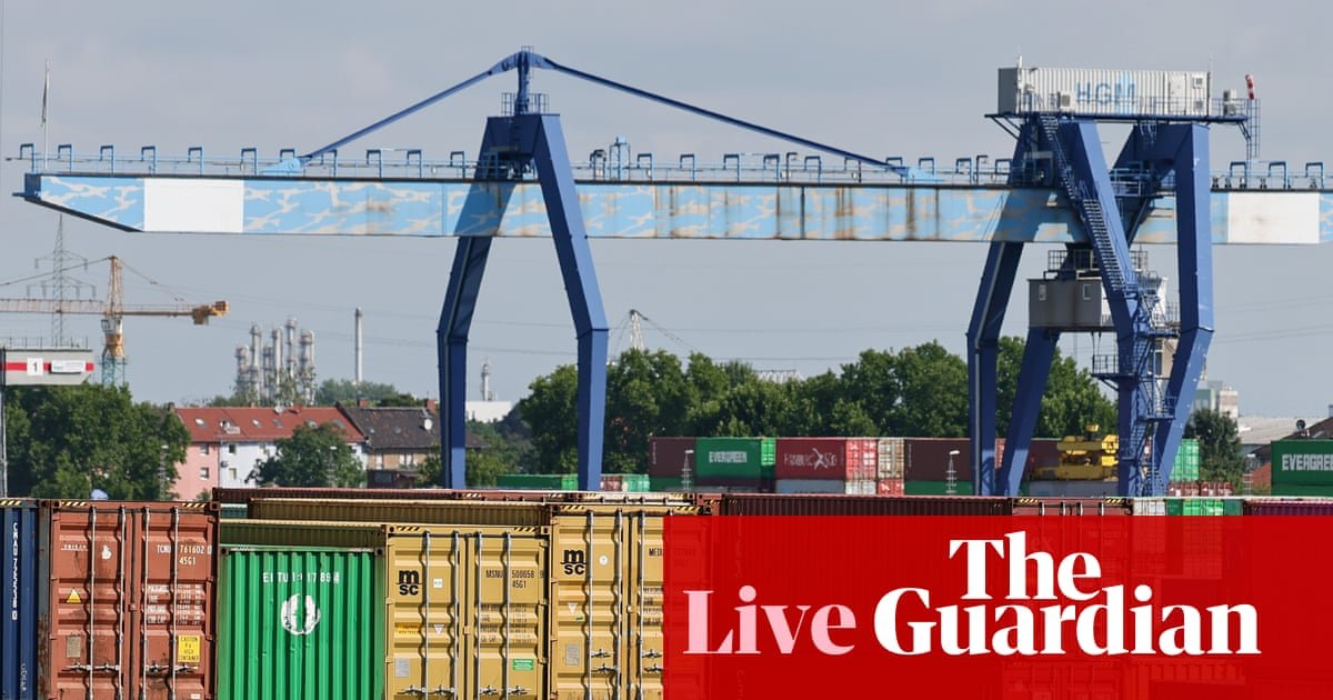 Asian stocks slide as Trump hits more than 80 countries with new tariffs – business live