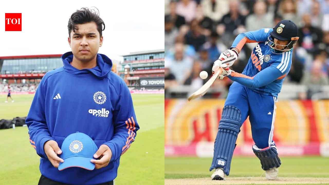 Vaibhav Sooryavanshi's India debut: Two sixes, 10 balls and a record-breaking day