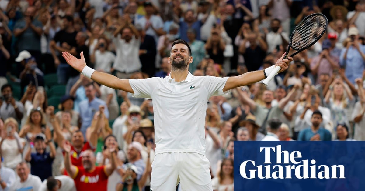 Djokovic sees off Auger-Aliassime in Wimbledon epic to set up Sinner semi-final
