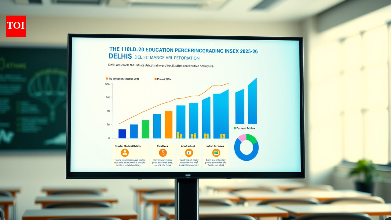 Delhi shines in national school performance index, but enrolment and retention gaps remain