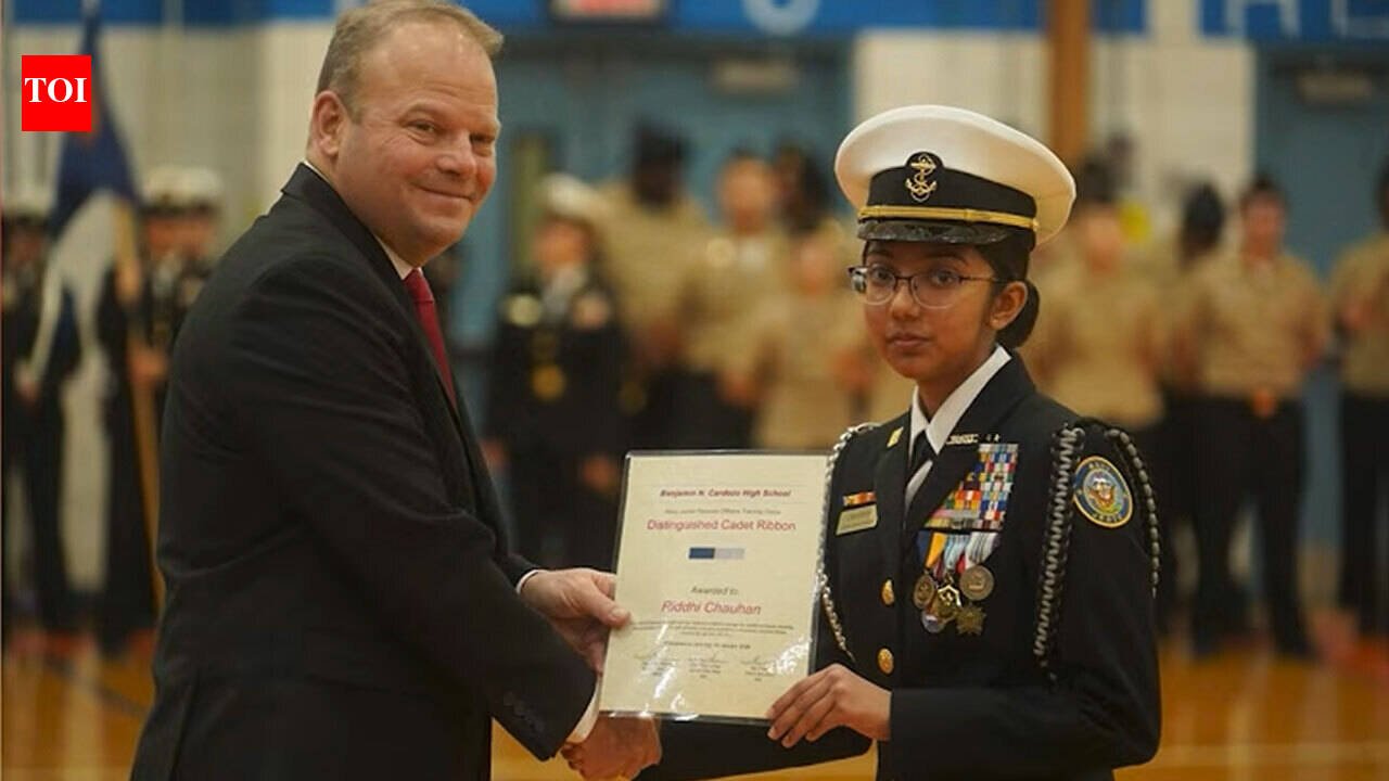 At 17, Indian-American student leads nearly 300 US Navy cadets before school; now she is closer to becoming an officer
