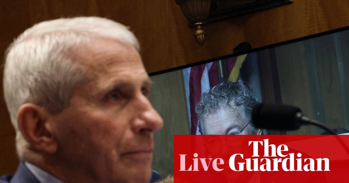 Senate committee to vote on whether to hold Fauci in contempt for refusal to testify – live