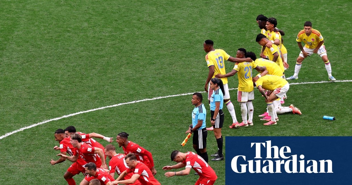 Switzerland knock out Colombia on penalties to reach World Cup quarter-finals
