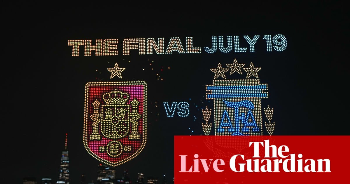 World Cup 2026: Spain v Argentina countdown, Trump to attend final, England news – live