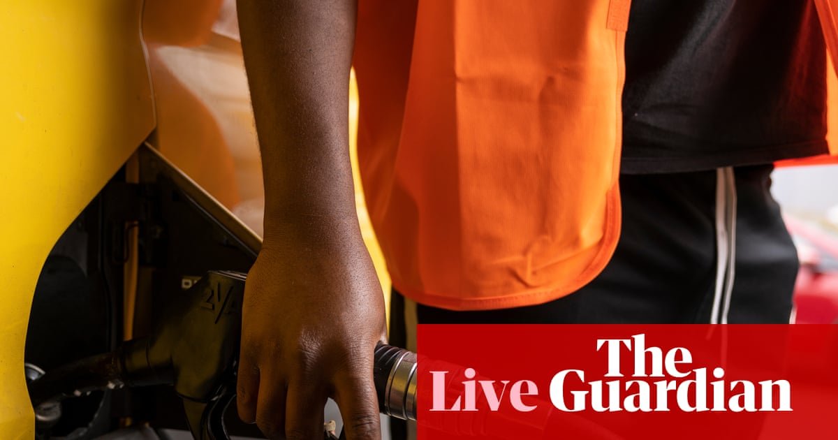 UK cost of living squeeze eases after record fall in diesel prices, and drop in mortgage rates – business live