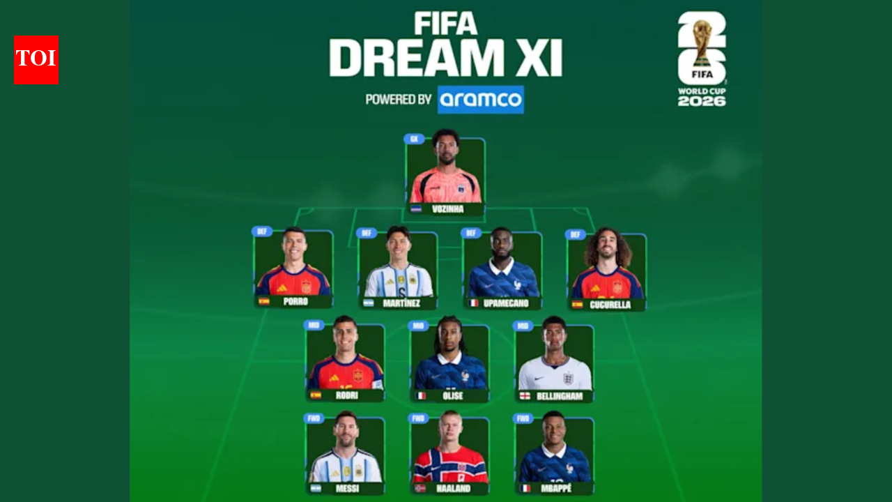 Best of best: FIFA unveils World Cup Dream XI with 11 players voted as tournament's finest
