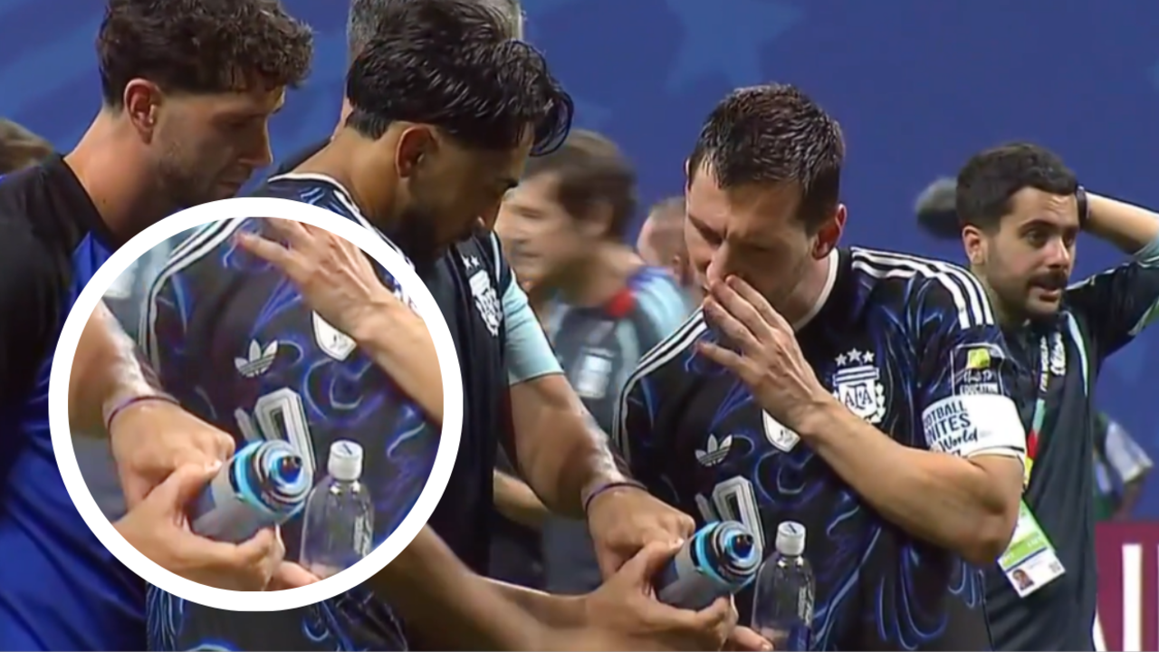 Watch: Messi's reaction after Argentina players find England goalkeeper's secret penalty notes