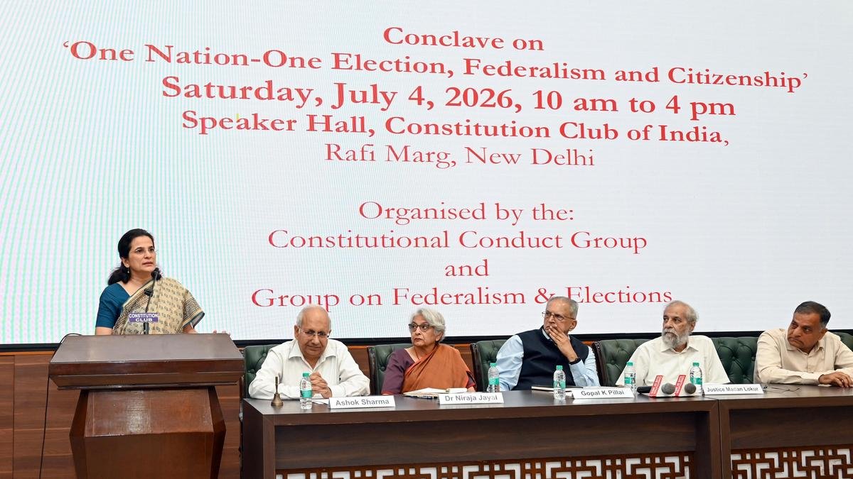 ‘One Nation, One Election initiative would fracture country’s federal compact’