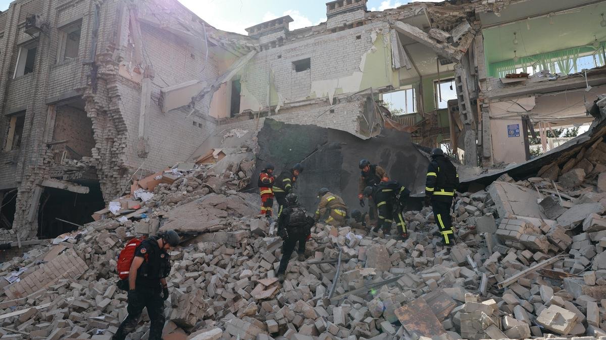 Ukrainian drones hit southern Russian refineries, Azov port