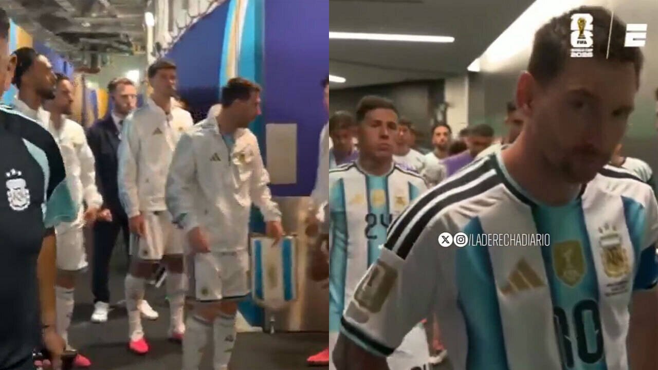 Were Argentina under more pressure than usual? Messi's pep talks fuel fan theories – Watch