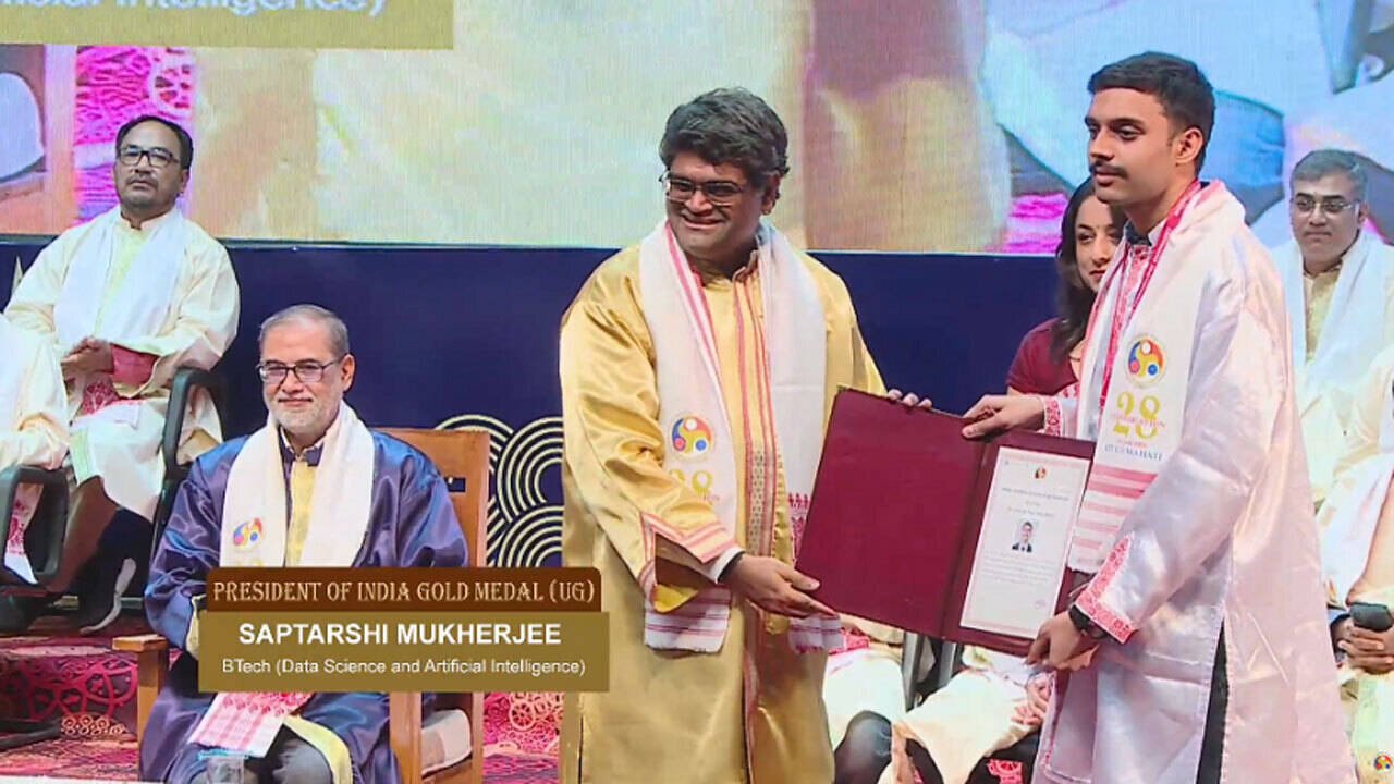 IIT Guwahati awards degrees to 2,265 students at 28th convocation; check medal winners' list here