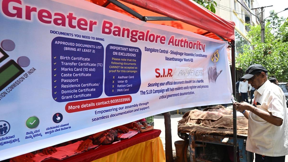 Supreme Court agrees to urgently hear Greater Bengaluru Authority’s plea to postpone civic polls due to SIR