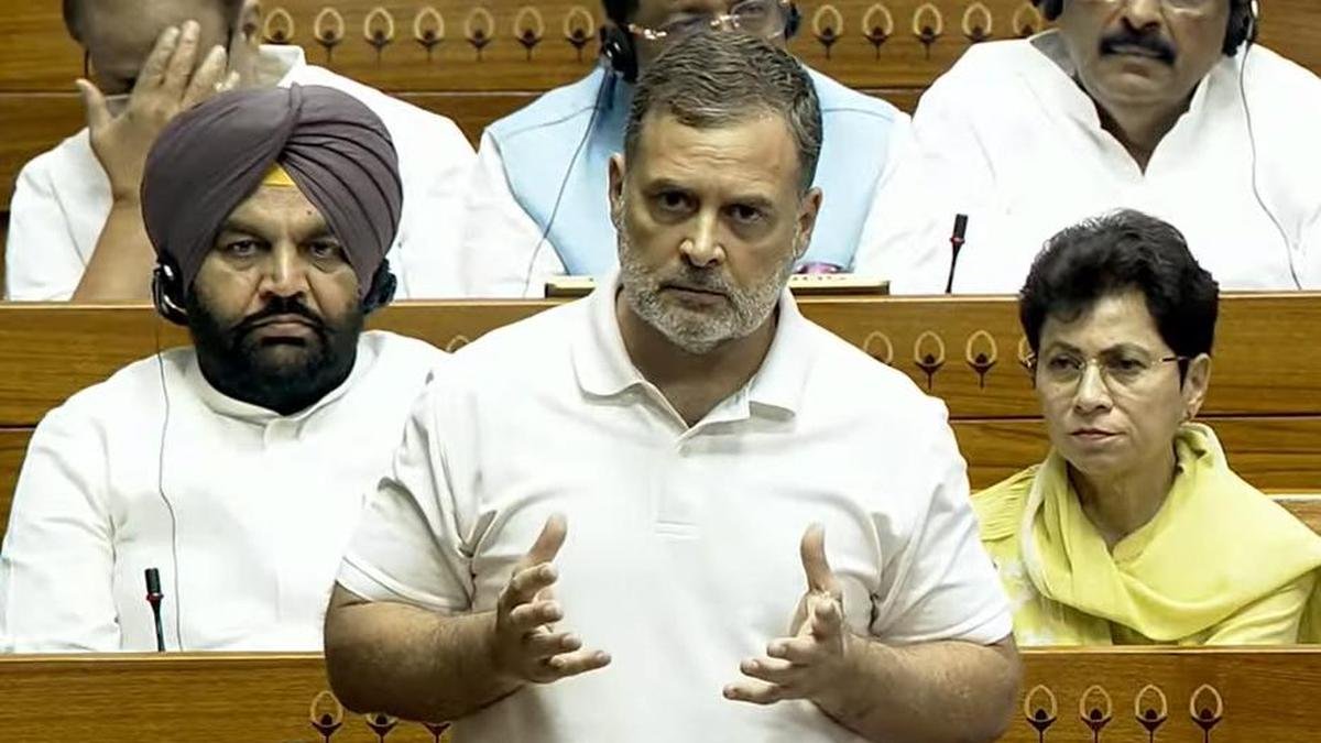 Rahul Gandhi attacks government, RSS over students’ protest in Lok Sabha