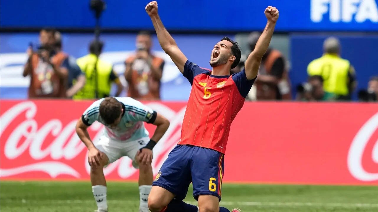 Merino magic strikes again as Spain edge past Belgium to enter semis