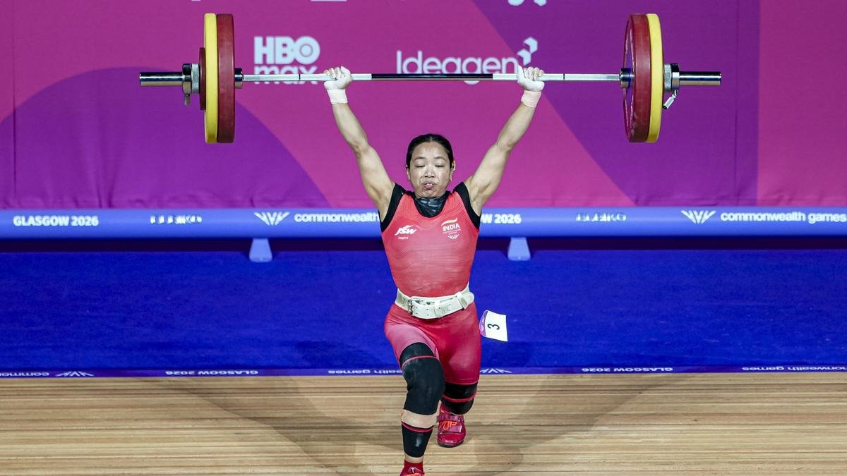 Commonwealth Games: Mirabai completes a hat-trick of gold as records tumble