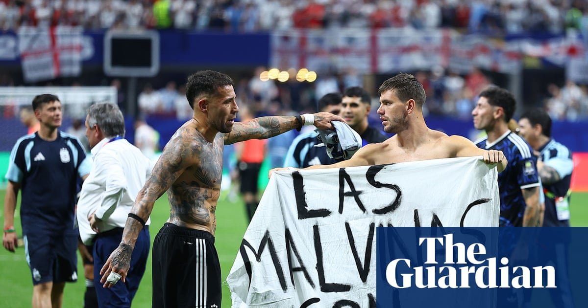 White House backs Argentina players over Falklands banner in World Cup semi-final