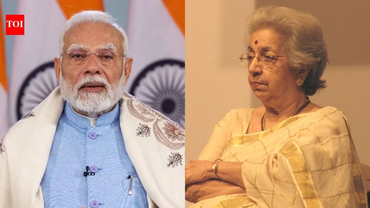 PM Narendra Modi pays tribute to Vijaya Mehta as she passes away at 91