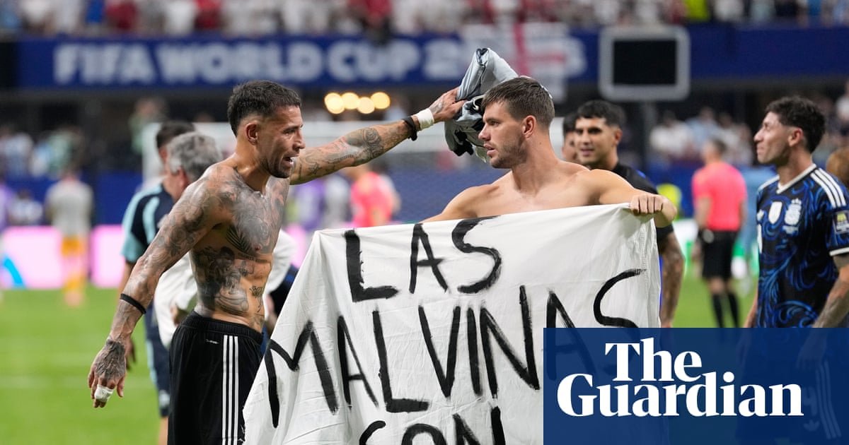 Fifa open disciplinary proceedings against Argentina over Falklands banner and final chaos