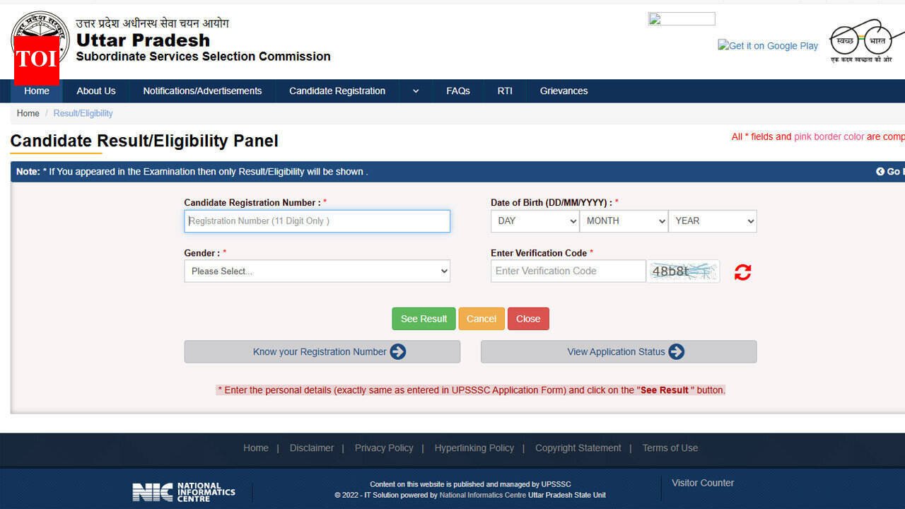 UPSSSC Excise Constable Result 2026: 32,891 candidates shortlisted for mains examination, details here