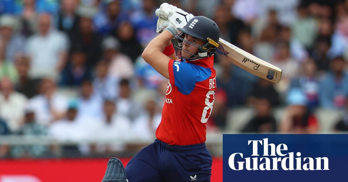 Bethell blasts England to T20 win over India after Sooryavanshi’s historic debut