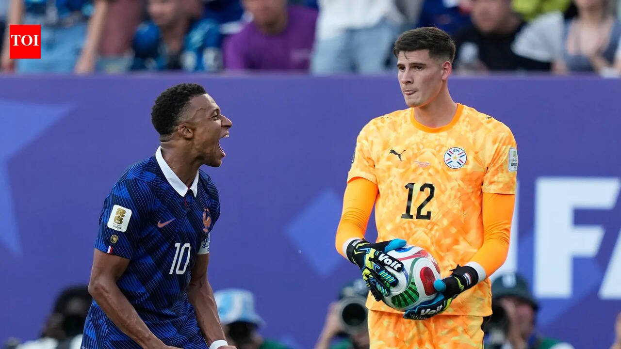 Watch: Mbappe ignores handshake before Paraguay goalkeeper loses cool