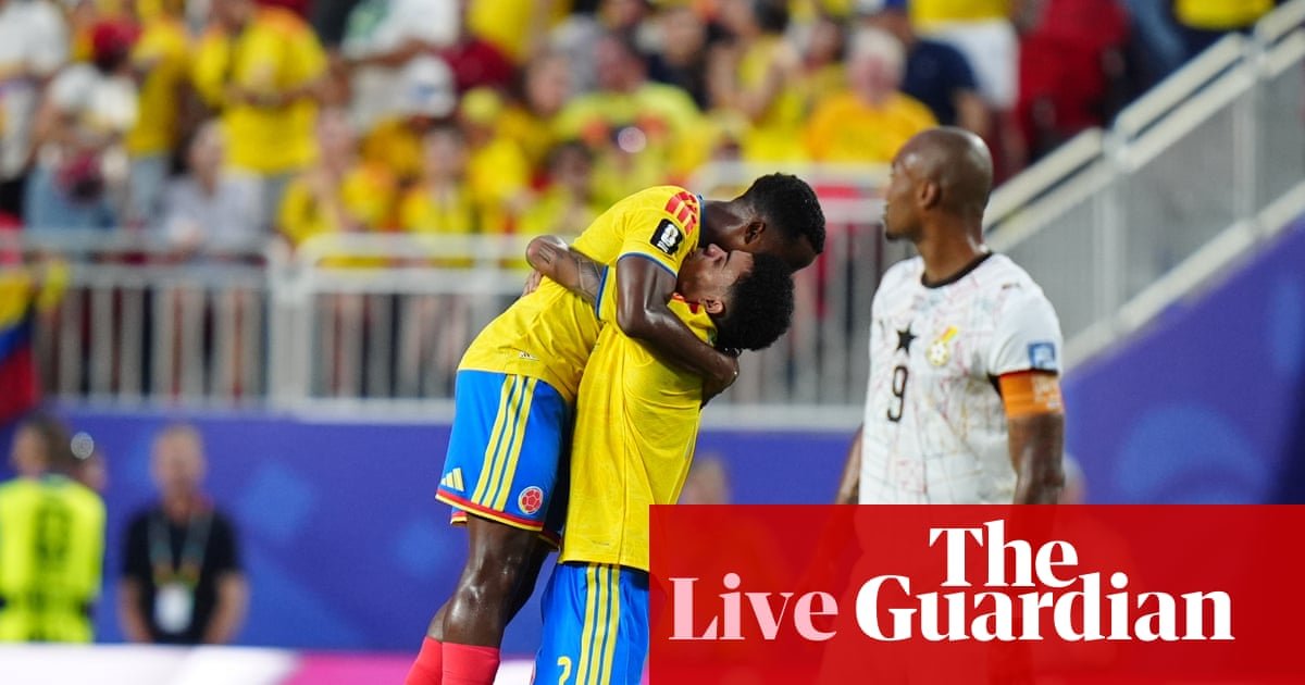 Colombia v Ghana: World Cup 2026 last 32 – live