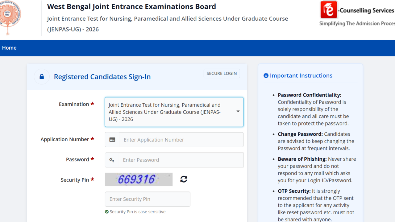 JENPAS UG 2026: WBJEEB releases OMR images, response sheets; raise objections by July 11