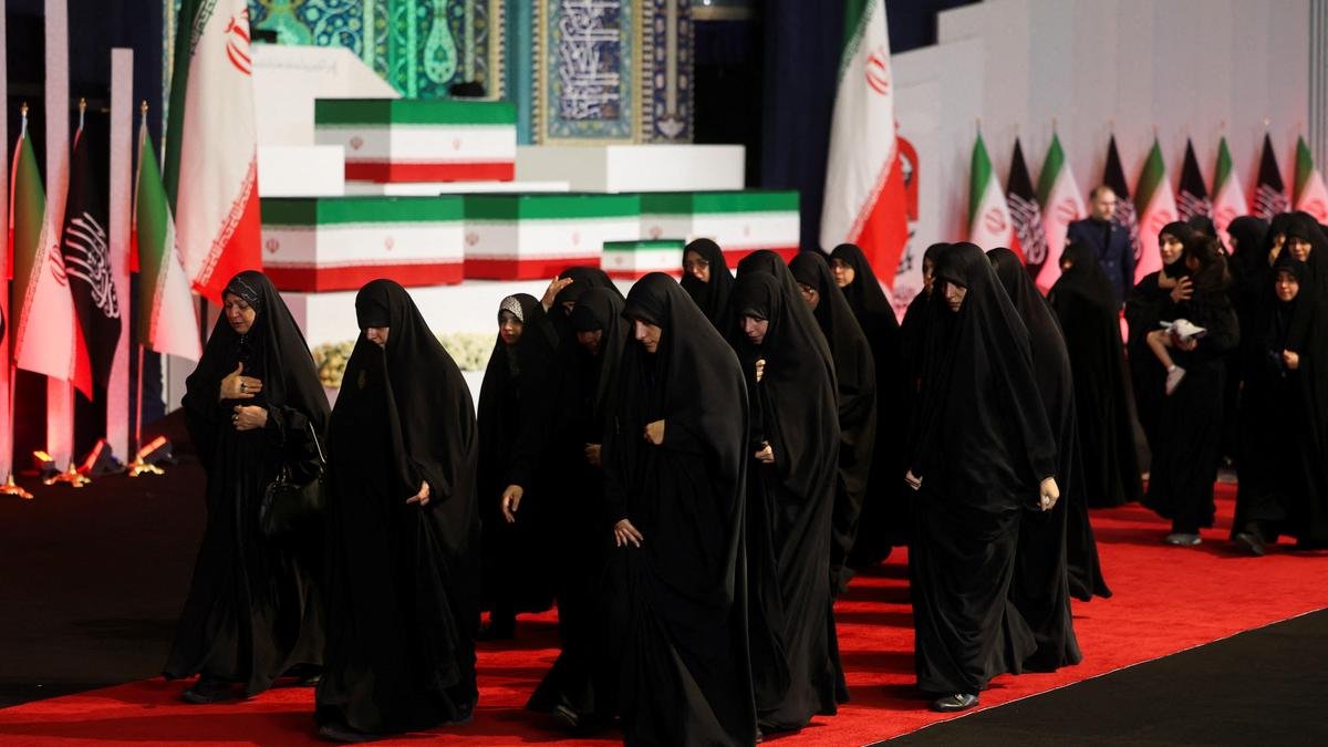 West Asia war LIVE: Ayatollah Khamenei laid in state in Tehran ahead of weeklong mass funeral