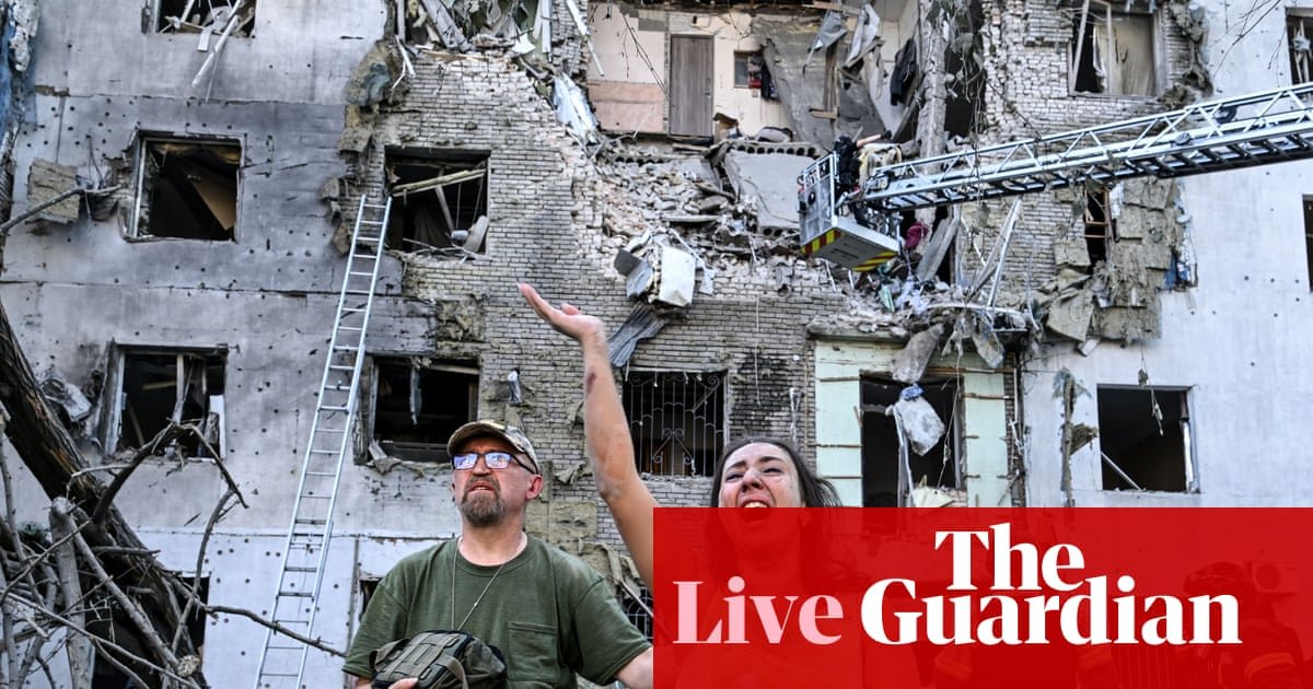 Russian attack on Odesa kills three after Ukraine targets Moscow with drones overnight – Europe live