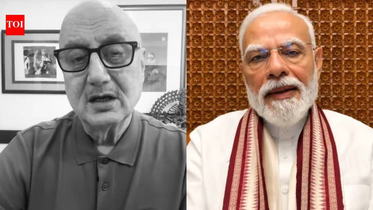 Anupam Kher condemns abusive language against PM Narendra Modi