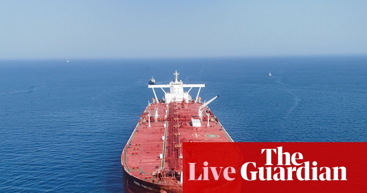 Oil jumps after Iran attempts ‘surprise attack’; chip stocks slump further as AI sell-off continues – business live