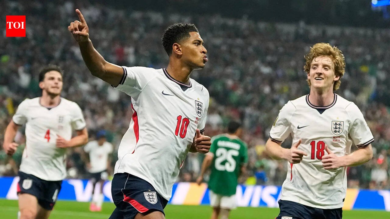 FIFA WC: Bellingham scores twice in 98 seconds as England beat Mexico to reach QF
